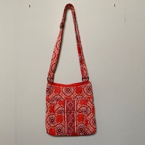 Vera Bradley Orange Messenger Bag